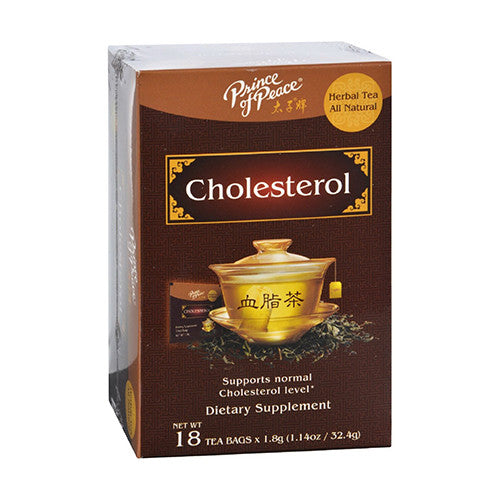 Prince of peace All Natural Herbal Tea Cholesterol Sachets, 18 Ea